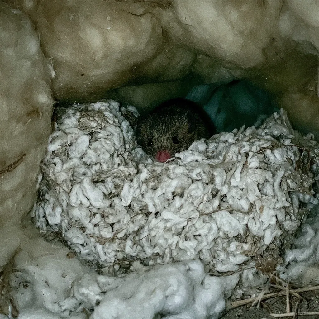 Rats and mice inside a Waterbury being checked over
